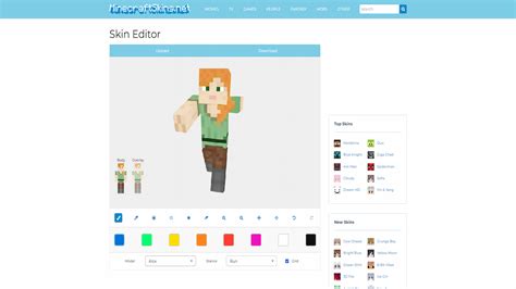 The Best 3 Minecraft Skin Editors .